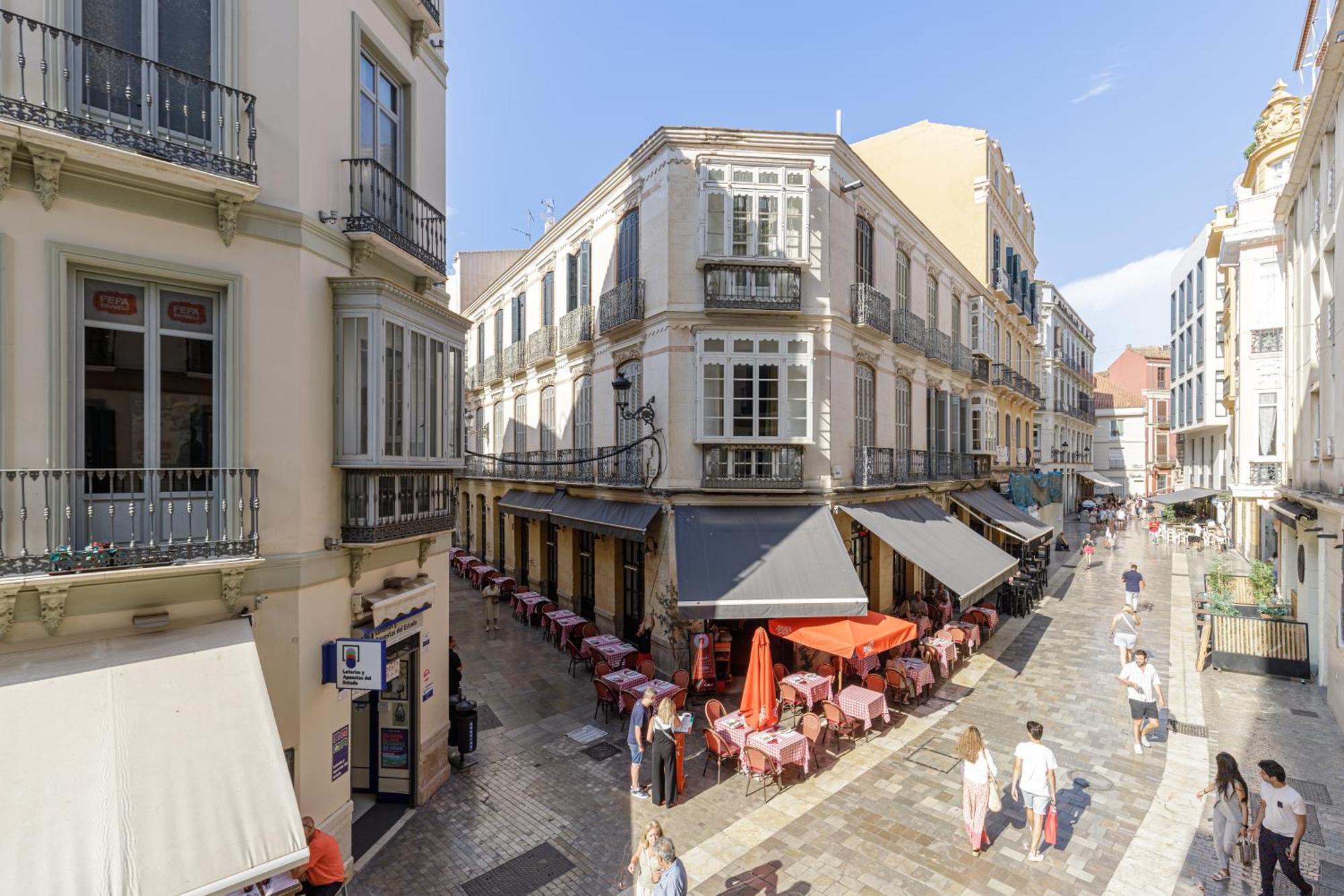 Plaza Del Siglo Suites & Boutique Apartments By Caleta Homes Málaga Exteriör bild
